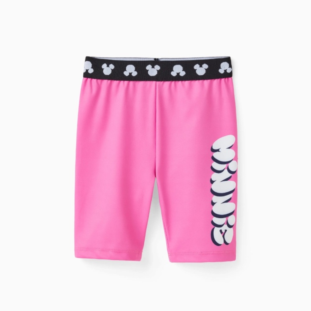 Disney Minnie 2pcs Girl Checkmate Grid pattern Sporty Vest and Leggings Set - Picture 5 of 11